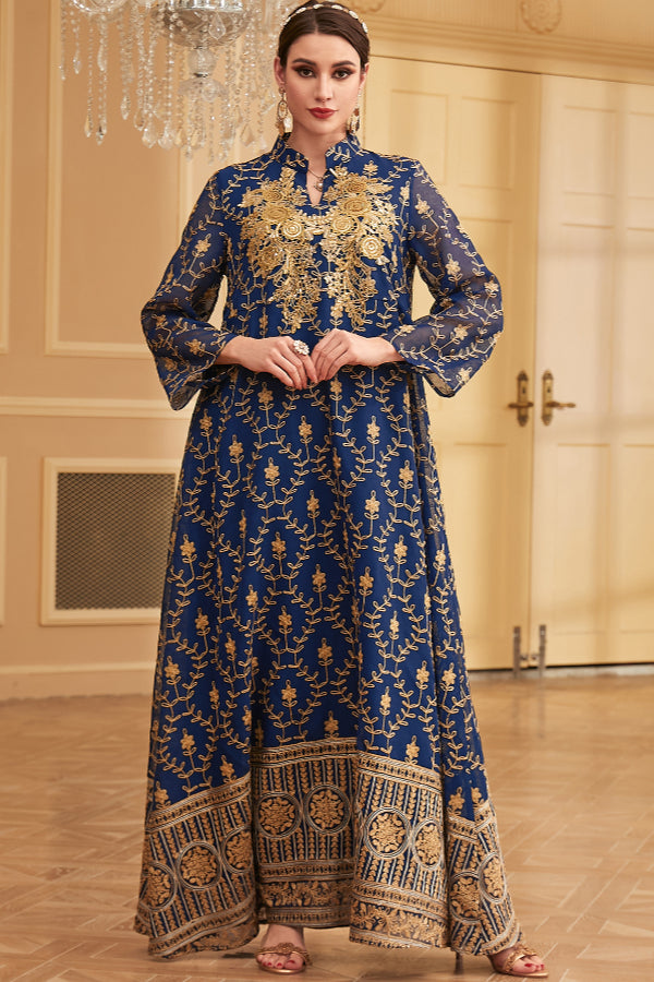 Printed Floral Casual Abaya