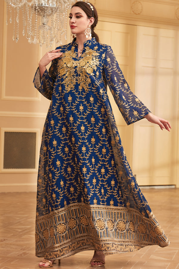 Printed Floral Casual Abaya