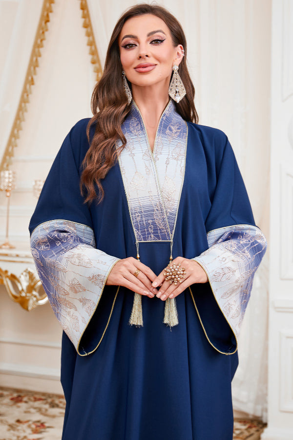 Batwing Pendant Abaya Dress
