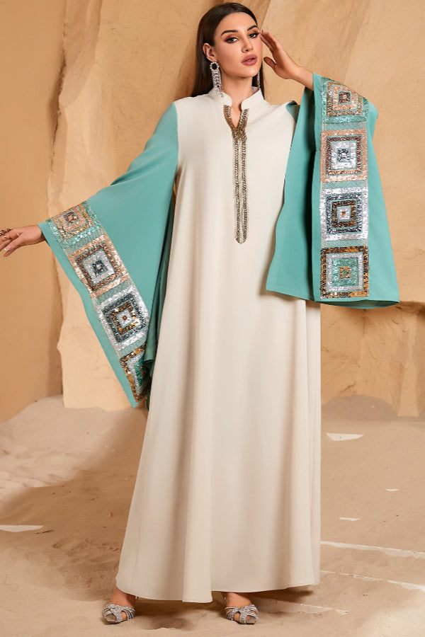 Batwing Abaya Dress