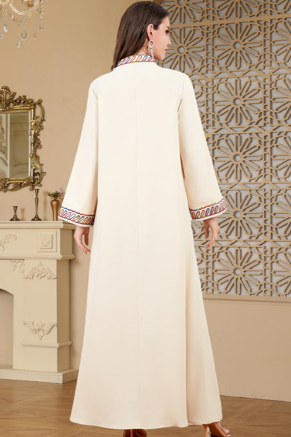 Fashion Embroidered Abaya Dress