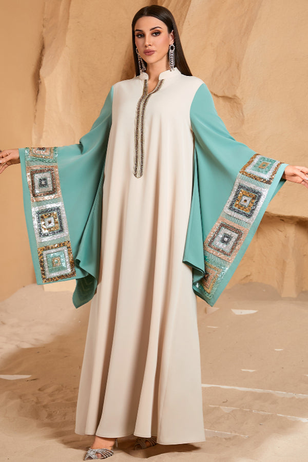 Batwing Abaya Dress