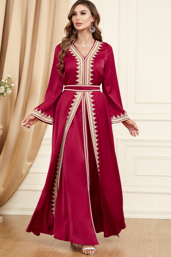 Autumn Winter Two-Piece Gown