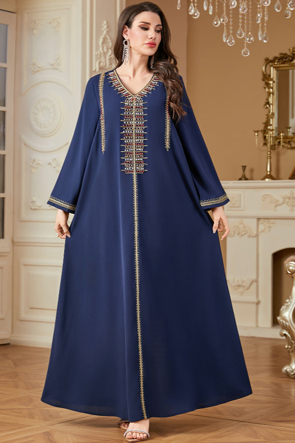 Beaded Embroidered Abaya