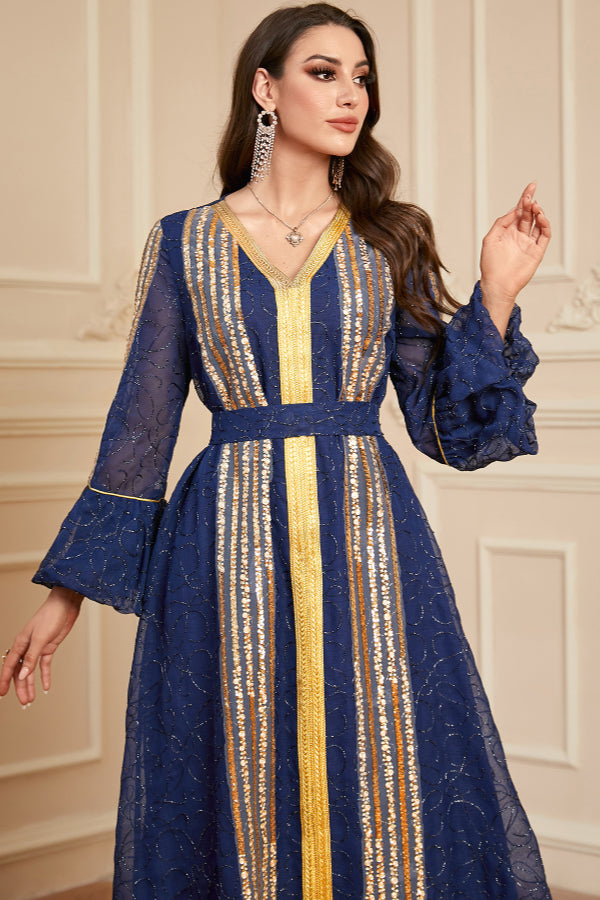 Fashion Maxi Abaya Dress