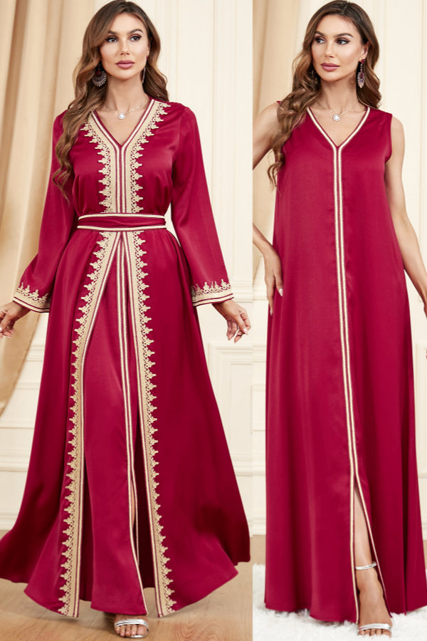 Autumn Winter Two-Piece Gown