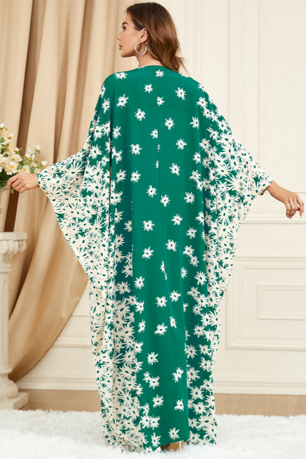 Green Plus Size Abaya