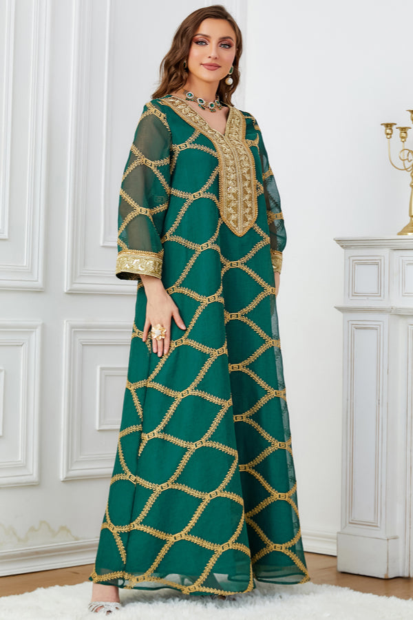 Fashion Long Sleeve Abaya