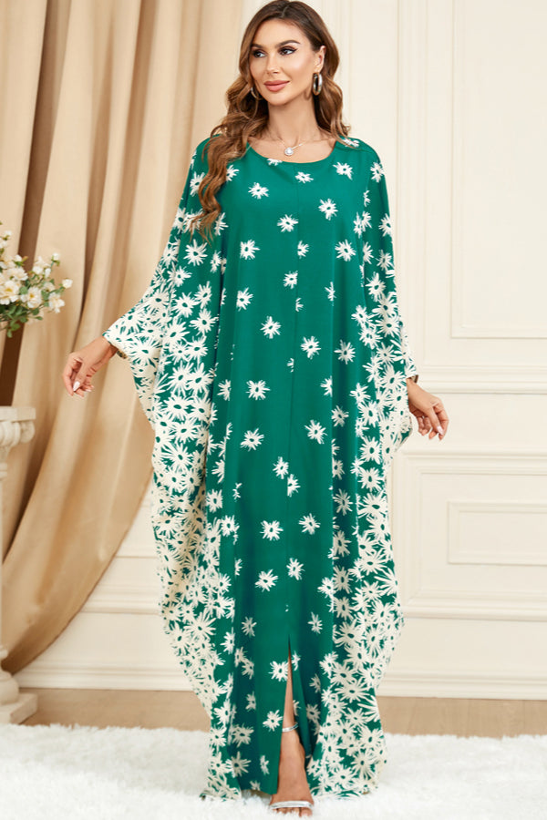 Green Plus Size Abaya