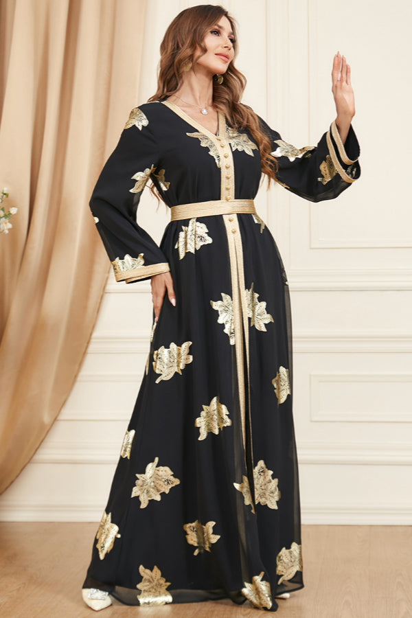 Two-Piece Abaya Dress