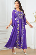 Flared Luxury Embroidered Abaya