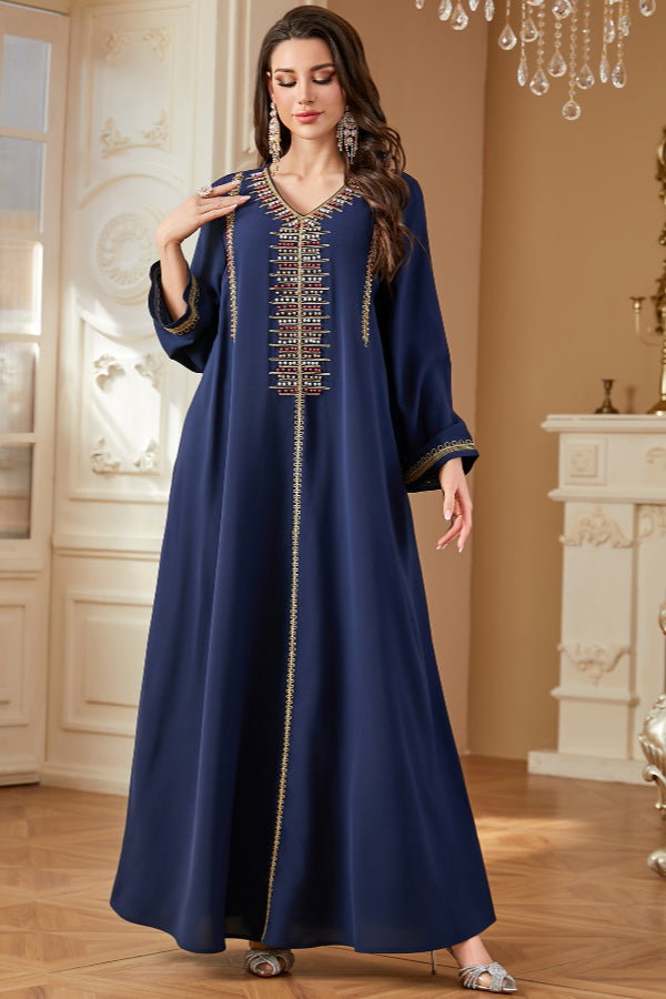 Beaded Embroidered Abaya