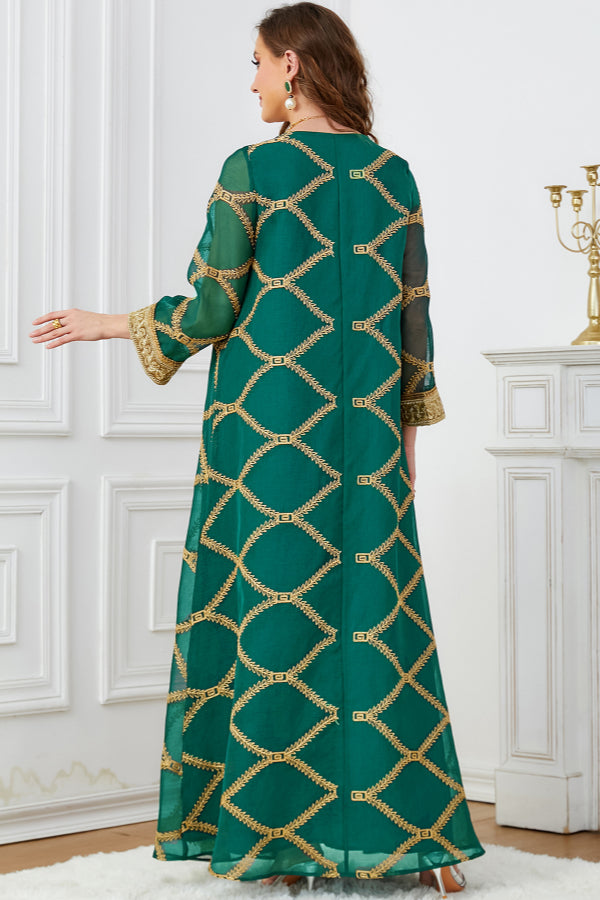 Fashion Long Sleeve Abaya