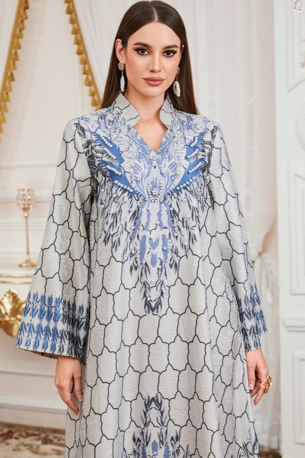 Batwing Sleeve Abaya Dress