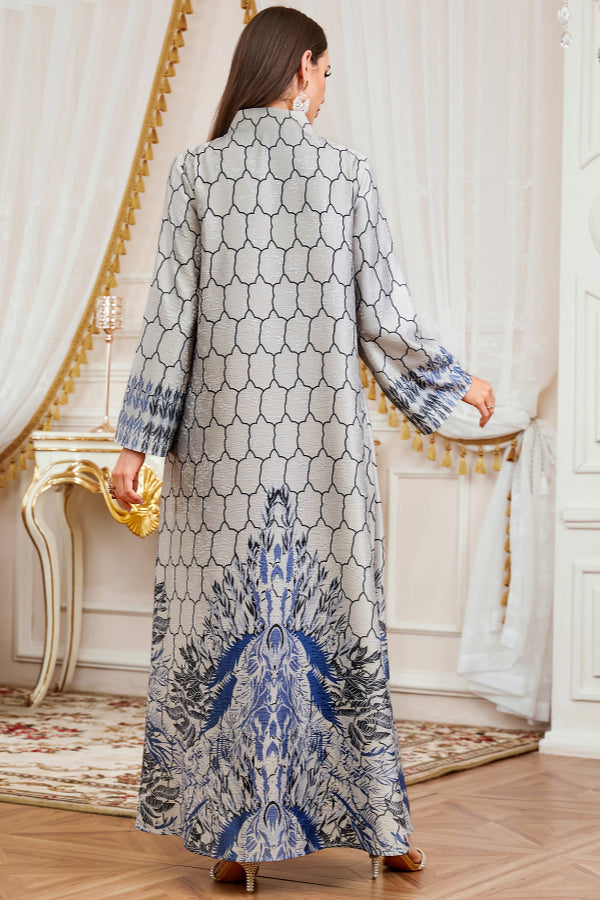 Batwing Sleeve Abaya Dress