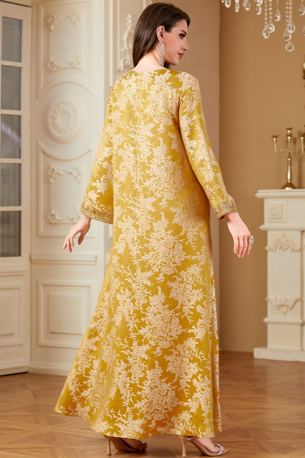 Loose Maxi Abaya Dress