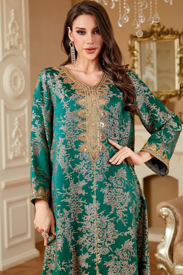 Loose Maxi Abaya Dress