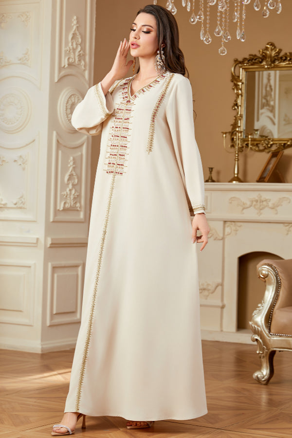 Beaded Embroidered Abaya