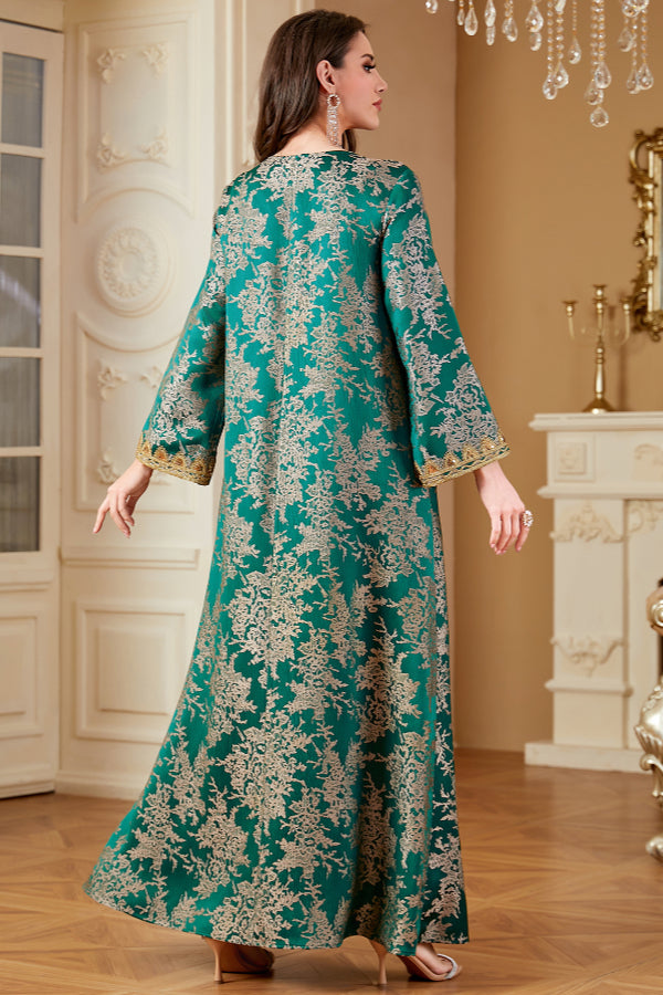 Loose Maxi Abaya Dress