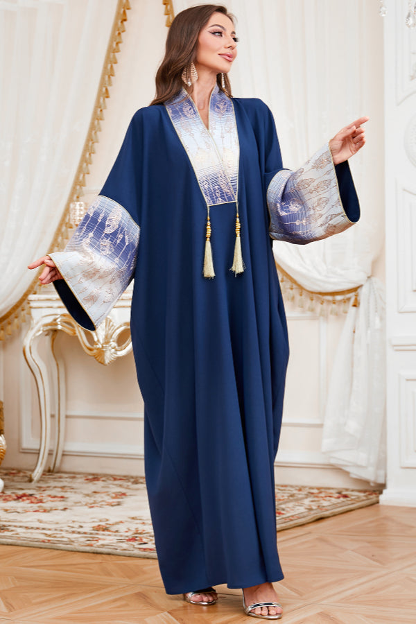 Batwing Pendant Abaya Dress