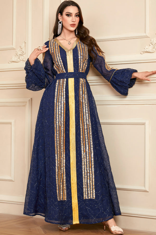 Fashion Maxi Abaya Dress