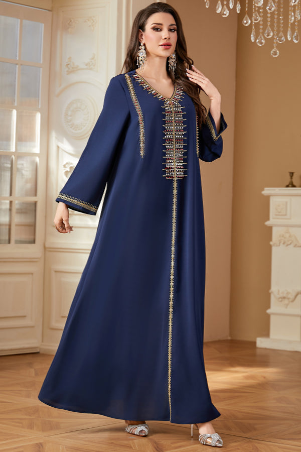 Beaded Embroidered Abaya