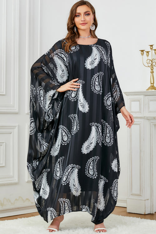 Batwing Evening Abaya Dress
