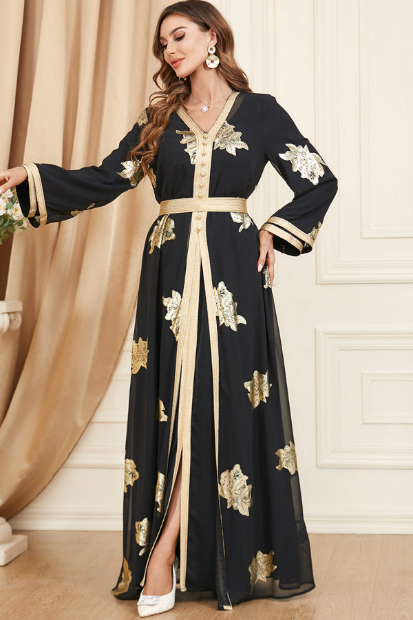 Two-Piece Abaya Dress