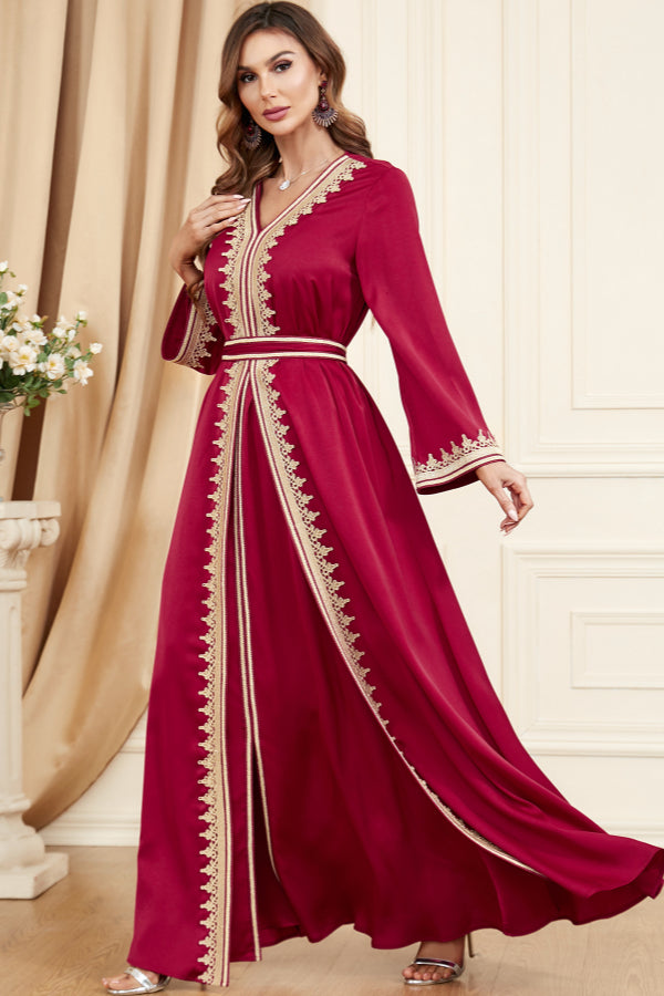 Autumn Winter Two-Piece Gown